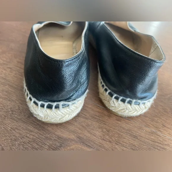 Authentic CHANEL Lambskin CC Espadrilles - Picture 4 of 10